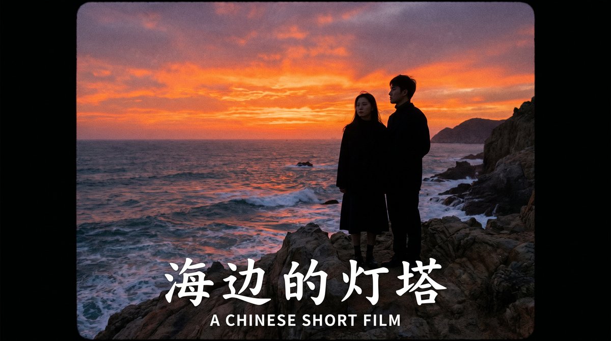 蘑菇视频获奖短片视频《海边的灯塔》